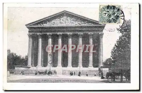 Ansichtskarte AK Paris L'Eglise Sainte Madeleine