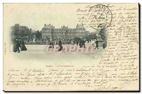 Cartes postales Paris Le Luxembourg