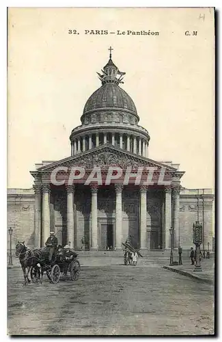 Cartes postales Paris Le Pantheon