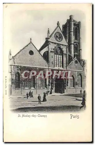 Cartes postales St Nicolas des Champs Paris