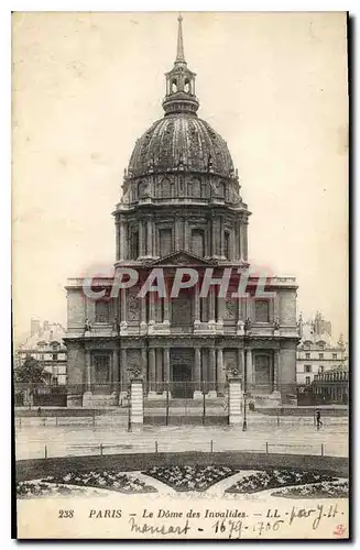 Ansichtskarte AK Paris Le Dome des Invalides