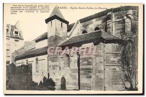 Ansichtskarte AK Paris Eglise Saint Julien le Pauvre