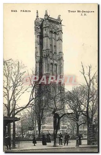 Cartes postales Paris Tour St Jacques