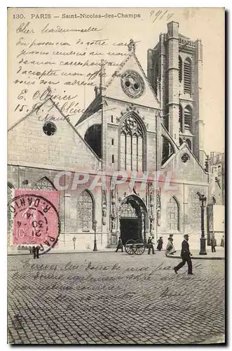 Cartes postales Paris Saint Nicolas des Champs