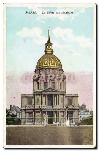 Ansichtskarte AK Paris Le Dome des Invalides