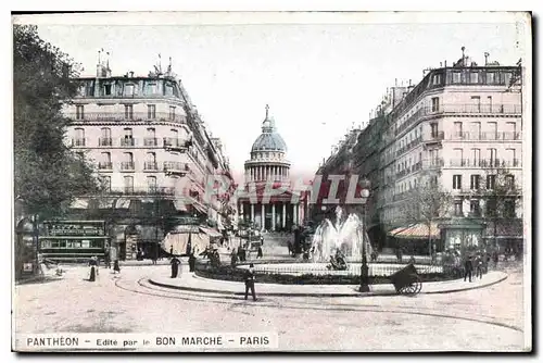 Cartes postales Pantheon Edite par le Bon Marche Paris