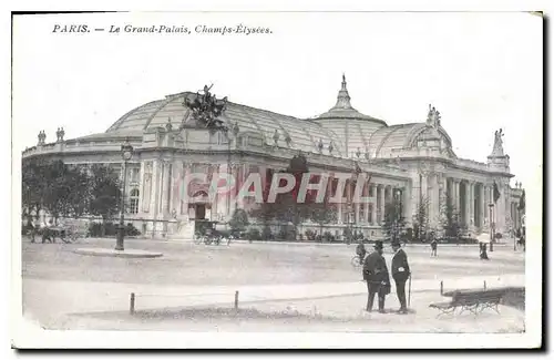 Ansichtskarte AK Paris Le Grand Palais Champs Elysees