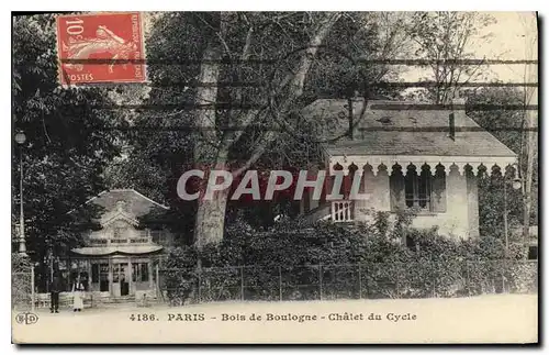 Ansichtskarte AK Paris Bois de Boulogne Chalet du Cycle