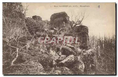 Cartes postales Mont Ste Odile Mannelstein