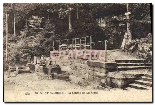 Cartes postales Mont Ste Odile La Source de Ste Odile