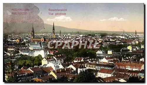 Cartes postales Mulhouse Vue generale