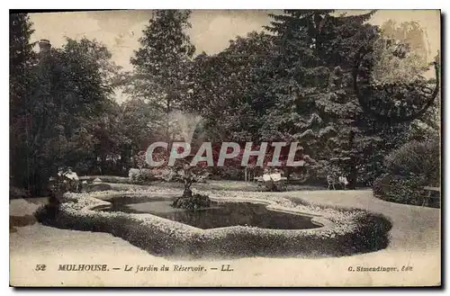 Cartes postales Mulhouse Le Jardin du Reservoir