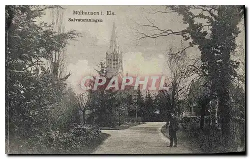 Cartes postales Mulhausen Els Salvatoranlagen