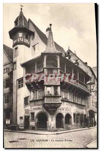 Cartes postales Colmar La Maison Pfister