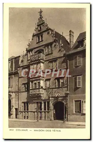 Cartes postales Colmar Maison des Tetes