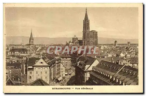 Cartes postales Strasbourg Vue Generale