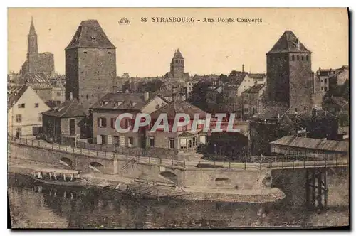 Cartes postales Strasbourg Aux Ponts Couverts