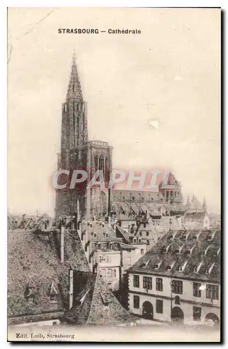 Cartes postales Strasbourg Cathedrale