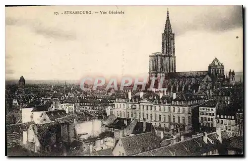 Cartes postales Strasbourg Vue Generale