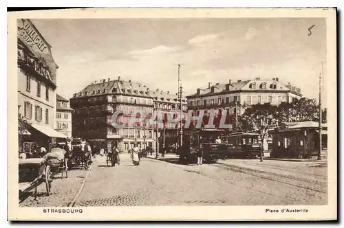 Cartes postales Strasbourg Place d'Austerlitz