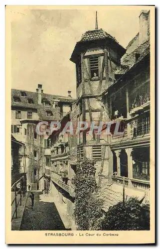 Cartes postales Strasbourg la Cour du Corbeau