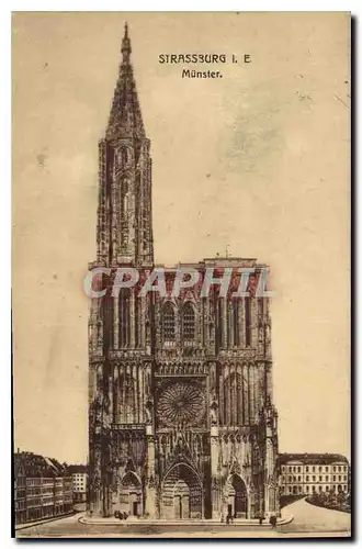 Cartes postales Strassburg IE Munster