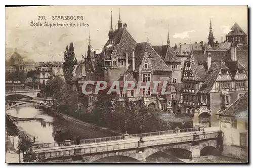 Cartes postales Strasbourg Ecole Superieure de Filles