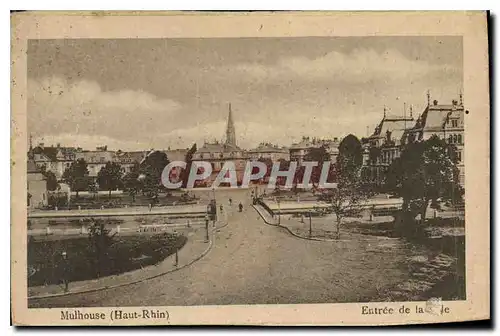 Cartes postales Mulhouse Haut Rhin Entree