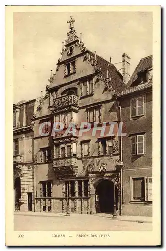 Cartes postales Colmar Maison des Tetes