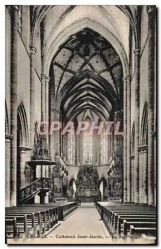 Cartes postales Colmar Cathedrale Saint Martin