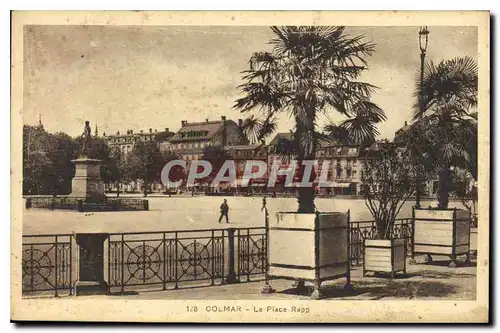 Cartes postales Colmar La Place Rapp