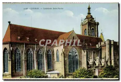 Cartes postales Colmar Cathedrale Saint Martin