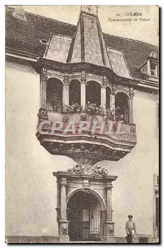 Cartes postales Colmar Commissariat de Police