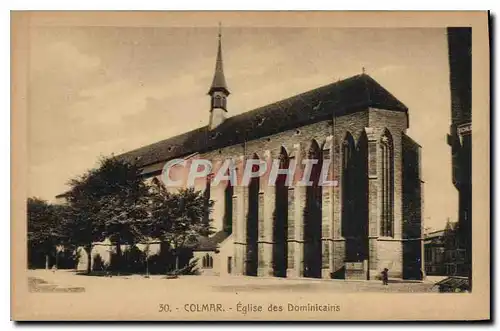 Ansichtskarte AK Colmar Eglise des Dominicains