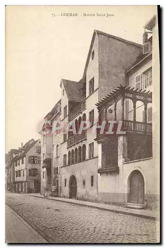 Cartes postales Colmar Maison St Jean