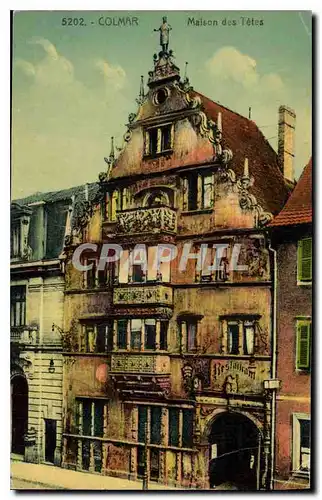 Cartes postales Colmar Maison des Tetes