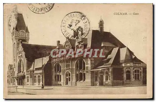 Cartes postales Colmar Gare