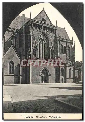 Cartes postales Colmar Munster Cathedrale