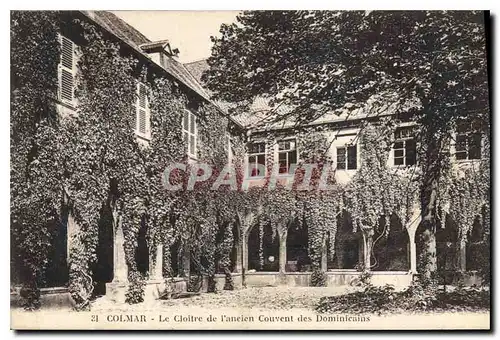 Cartes postales Colmar Le Cloitre de l'ancien Couvent des Dominicains