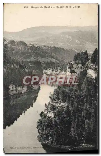 Cartes postales Gorges du Doubs Bassin de la Vierge