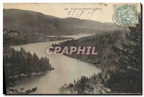 Cartes postales Entree des Bassins du Doubs