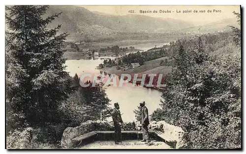 Ansichtskarte AK Bassin du Doubs Le point de vue du Parc