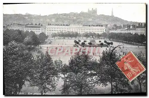 Cartes postales Lyon Artistique Statue de Louis XIV place Bellecour
