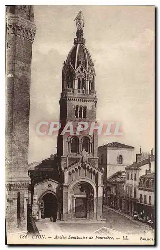 Cartes postales Lyon Ancien Sanctuaire de Fourviere