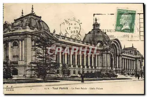 Ansichtskarte AK Tout Paris Le Petit Palais