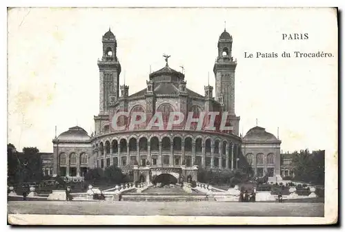 Ansichtskarte AK Paris Le Palais du Trocadero