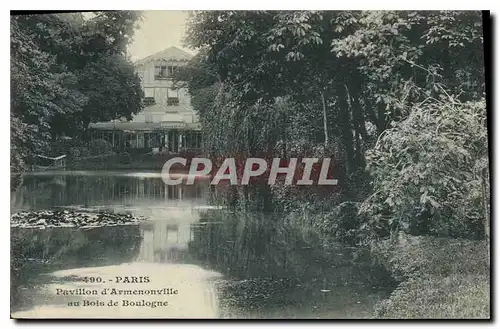 Cartes postales Paris Pavillon d'Armenonville au Bois de Boulogne