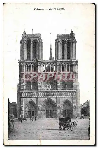 Cartes postales Paris Notre Dame