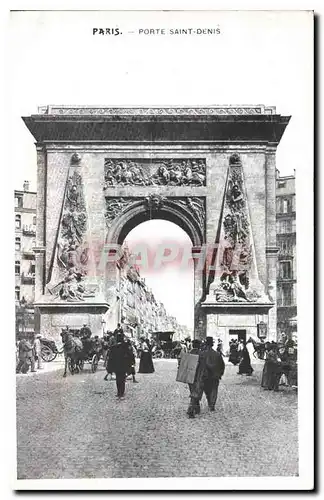 Cartes postales Paris Porte Saint Denis