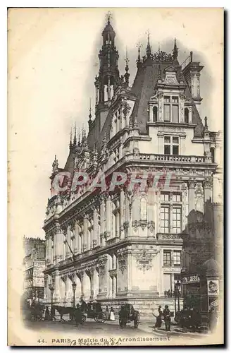 Cartes postales Paris Marie du X Arrondissement